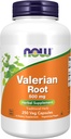 AHORA Suplementos de alimentos, Valeriana Root (Valeriana officinalis) 500 mg, Suplemento de hierbas, 250 cápsulas de verduras