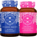 True Veda Clarity Bundle USDA Organic | Multi-Award-Winning | Bacopa | MenoHarmony Capsules