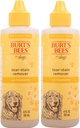 Abejas de Burt para Mascotas Tear Stain Remover para Perros con Manzanilla - Puppy &amp; Dog Tear Stain Remover - Cruelty Free, Formulado sin Sulfatos y Parabens, pH Equilibrado para Perros, 4 onzas - 2 Pack