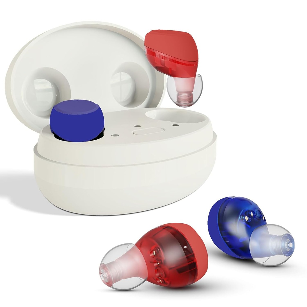 iBstone Recargable Hearing Aids para adultos mayores