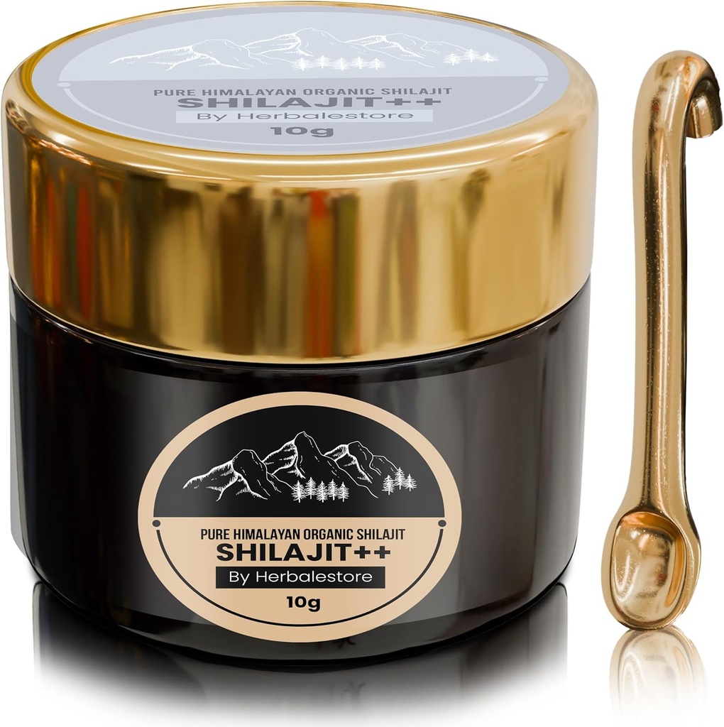 shilajit++ Pure Himalayan Shilajit Resin 10g  600mg Potency, Shilajit Pure Himalayan Orgánica- Pura Shilajit for Women ←Shilajit for Energy ← Himalayan Shilajit for Men