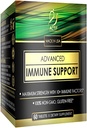 Actif Advanced Immune Support with 10+ Factores for Immunity Booster - 100% Natural, Non-GMO, 60 cuentan
