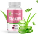 Suplemento Vera-mannan Aloe Vera, 1 botella, 60 cápsulas