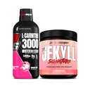 ProSupps L-Carnitine 3000 Liquid Shots & Mr. Hyde Pre-Workout Bundle | Stimulant Free Liquid Shots (31 servings, Dragon Fruit) & Signature Series Pre-Workout Energy Powdered Drink (Strawberry)