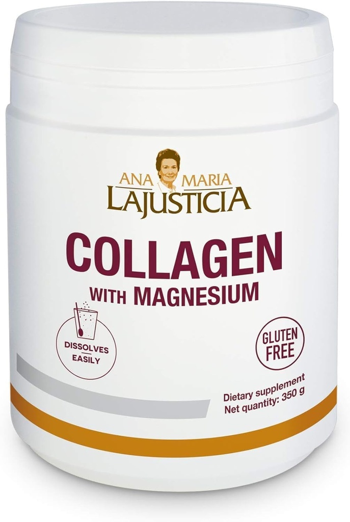 Ana Maria Lajusticia Collagen con polvo de magnesio (350g de sabor natural)
