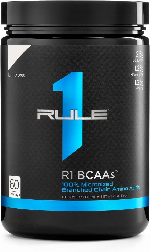 R1 Bcaa 60 Serv Sin sabor, 318 Gram