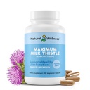 Carga de leche máxima – suplemento de carburante de leche para limpieza de hígado, detox " Reparación – soporta salud del hígado, función de enzima " Detoxificación – Vegan, no GMO, 720mg Daily, 90 cápsulas
