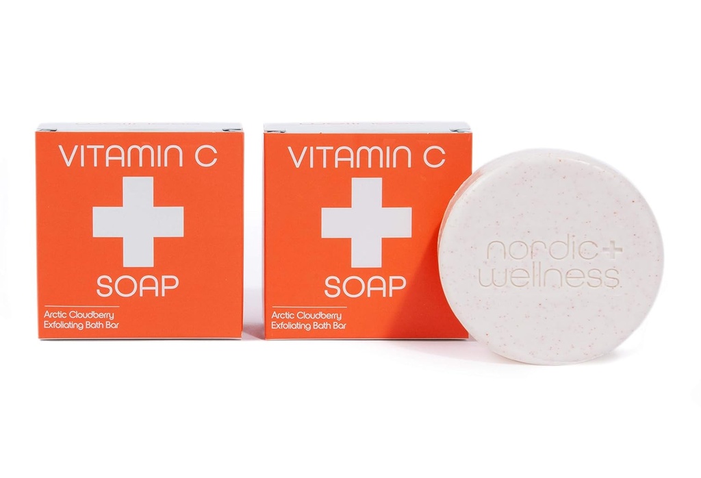 Nordic+Wellness Vitamina C Soap Con Arctic Cloudberry - 2 Pack