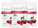Celebrar vitaminas Bariatric Multivitamínicos Cerdos blandos - Vitaminas esenciales " Minerales, azúcar " Gluten Gratis - Gastric Bypass " Sleeve Gastrectomy Suplemento - Cereza (180ct)