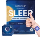 Wellamoon Original Sleep Patches for Adults Extra Strength ← Easy-to-Apply Sleep Patch with Melatonin " Valerian  Relax " Wake Up Refreshed ← Larga duración Night Comfort for Men " Women TEN 28 Patches