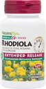 Natures Plus Rhodiola, Extended Release - 1000 mg, 30 Vegan Tablets - Herbal Supplement for Energy, Focus &amp; Stress Relief - Vegetarian, Gluten-Free - 30 Servings