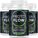 LIVORKA (3 Pack) Proto Flow - Proto Flow Support, ProtoFlow, ProtoFlow Reseñas, ProtoFlow Formula, Proto Flow Male Capsules, Proto Flow Suplemento para Hombres, Proto Flow Pills, 180 cápsulas para 3 meses