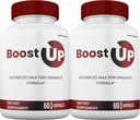 Boost Up Capsules, Boost Up Pills, All Natural Supplement, BoostUp Maximum Strength Pastillas 60 Capsules per Bottle (2 Pack)