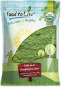 Ecológico SuperGreens Powder Blend, 6 libras - Kale mixto, Moringa, Spirulina, Wheatgrass Powders. No GMO, Puro, Vegan, Bulk. Rico en Antioxidantes, Clorophyll. Grande para Jugos, Smoothies, Baking