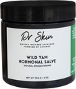 Dr. Skin Wild Yam Cream for Hormone Balance 4oz Ø 100% Orgánica Natural Menopause & Perimenopause Support, Herbal Yam Cream for Women PMS, Hot Flashes, Mood Swings, Night Sweats, Cramps Relief
