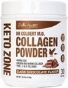 Dr. Colbert, MD Hidrolyzed Collagen Powder ← Chocolate Flavor Silencio por Divina Salud Silencio Tipo I, II, III Pollo &amp; Marine Collagen ← Keto Zone ← Apoyo Pelo, Esquía, uñas &amp; uniones