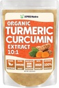 XPRS Nutra Organic Turmeric Curcumin Powder Extracto 10:1 - Premium USDA Organic Curcumin Powder for Immunity - Vegan Friendly Pure Curcumin for Gut Health (2 Ounce)