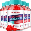 (5 Pack) KetoSophy Keto ACV Gummies - Advanced Weight Loss KetoSophy Keto Plus ACV Gummies Apple Cider Vinegar KetoSophy Gummies Weight Management Suplemento dietético Comentarios Hombre Mujeres (300 Gummies)