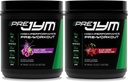 Pre JYM Grape Candy Pre Workout Powder 30 Servings & Black Cherry Flavor 30 Servir Bundle