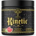 Ambrosia Kinetic Organic Preworkout, Mushroom Enhanced Natural Pre Workout Suplemento, Nootropic Superfood Powder for Energy (Watermelon Candy)
