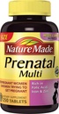 Multi prenatal, 250 tabletas, ácido fólico + 17 vitaminas prenatales " minerales para apoyar el desarrollo del bebé y la madre, vitamina D3, calcio, hierro, yodo, vitamina C y más