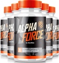 NutraRize (Pack of 5 Alpha Force Capsules, All Natural Pills to Support Energy and Performance, Nutritional Formula for Overall Health, Official AlphaForce Review (300 Capsules)