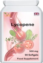 Lycopene 500 mg tención 90 Softgel, 3 meses de suministro.