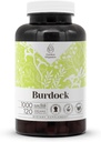 Burdock 120 Capsules ← Suplementos dietéticos herbarios de alta potencia  Hecho con cápsulas vegetales y Burdock (arctium lappa)
