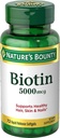 Bounty Biotin 5000 mcg Liquid Softgels 72 ea (Pack of 5)