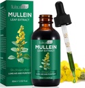 Mullein Leaf Extract Mullein Leaf Extract for Lungs Mullein Drops Mullein Leaf Lung Cleanse Suplemento 2.02 Fl.Oz