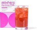MIXHERS Hertime PMS - Supports Hormonal Health for Women - Supports a Healthy Menstrual Cycle - with Minerals, Peony Roots, Siberian Ginseng - Sugar-Free - 15 Packets de Bebida - Raspberry Lemonade