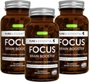 Igennus Focus - Nootropic with 200mg Natural Caffeine, Methylated B Vitamins, L-Theanine, Taurine, L-Tyrosine, Clean Energy, Brain Booster " Cognitive Performance, Non Jittery, 180 Capsules