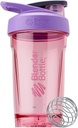 BlenderBottle Sport Shaker Bottle with Wire Whisk, 24-Once, Purple – Protein Shakes " Hydration for Athletes " Fitness Enthusiasts, Easy Mixing, Durable " Lid