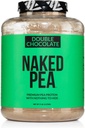 NAKED Pea - Double Chocolate Protein from US &amp; Canadian Farms, Organic Cocoa, Organic Coconut Sugar - No GMO, No Soy y Gluten Gratis, Aid Growth and Recovery - 53 Servings