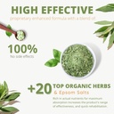 Salinas de baño de sitz para hemorroides 15.6 Oz- Soothing Relieving Shrinking Tratamiento externo interno +20 Herbs naturales, Epsom Salt - Suppositorios Remedy Postpartum Fisura