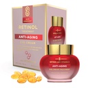 Retinol &amp; Vitamina E Anti-Aging Eye Cream - Reduce Puffiness, Fine Lines &amp; Crow's Feet - Dermatologist Tested, Korean Skin Care for All Skin Types - 1.0 Fl. Oz