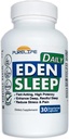 Eden Daily Sleep [Nueva Fórmula Libre GABA] – Fall Asleep Faster, Relax Your Body, Promote Deep and Restful Sleep (30 Vegan Capsules)