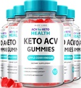 laboratorios de rize - ACV for Keto Health Gummies - 750mg Pérdida avanzada de peso con Apple vinagre suplemento ACV para grasa de vientre (300 gummies)