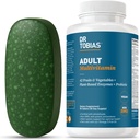 Dr. Tobias Adult Multivitamin for Women &amp; Men, Immune Supporting Vitamins from 42 Fruits, Vegetables, Plus Probiotics, Vegan Multivitamins for Men &amp; Women, Non-GMO, 90 Tablets, 30 Servings