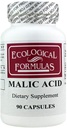 Formulas ecológicas Ácido Malic 600 Mg, Blanco, 90 Conde