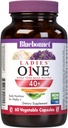 Bluebonnet Nutrition Ladies’ ONE 40+ Whole Food-Bed Multiple, Women Multivitamin for Women 40+, Soy-Free, Non-GMO, Gluten Free, 60 cápsulas vegetales, 60 servicios