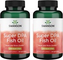 Swanson Super Dpa Fish Oil 1000 mg 60 Sgels (2 Pack)