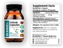 DR WAKDE'S Chitrak Capsules (Plumbago zeylanica, 60 Veg Caps, Suplemento de base vegetal, hierba ayurvédica, todo natural, vegano)