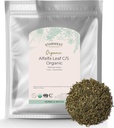 Starwest Botanicals Organic Alfalfa Leaf - Dried Loose Leaf Herb for Nutrition, Use in Tea, Juice, " Smoothies, Cut " Sifted, Certified Kosher, Non-GMO - Bulk 1 lb Bag