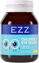 EZZ Children's Eye Health, Essential Eye Vitamins Lutein and Zeaxanthin, Relief of Visual Fatigue and Enhance Eyesight, Natural and Free of Additives, 60 Easy-to-Chew
