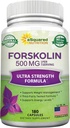 aSquared Nutrition Forskolin 500mg Max Strength-180 Capsules,Forskolin Suplemento para la pérdida de peso puro Fuel, Coleus Forskohlii Root - Forskolin Diet Pills, Belly Buster Fat Burner 2X Slim Trim Lose
