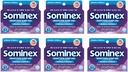 Sominex Nighttime Sleep-Aid con Diphenhydramine HCl 25 mg, Fórmula original, 16 Tabletas, (Pack of 6)