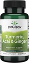 Swanson Full Spectrum Turmeric Acai &amp; Ginger 60 cápsulas