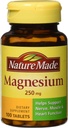 Magnesio hecho de la naturaleza 250 mg Tabletas, 100 Cuentas (Pack of 3)
