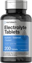 Horbäach Electrolyte Tablets  200 Count ← Vegetarian ← Keto-Friendly ← Non-GMO, and Gluten Free Hydration Supplement